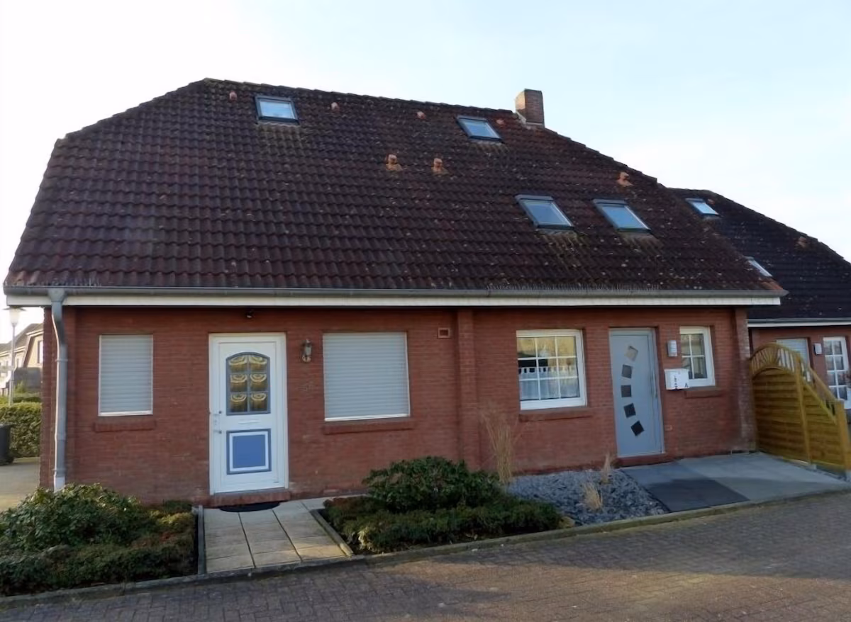 Außenansicht des Ferienhauses Sandburg